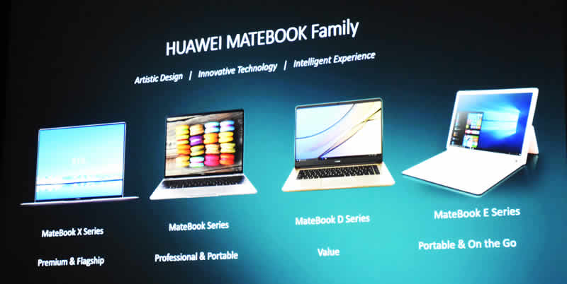 Huawei Matebook family