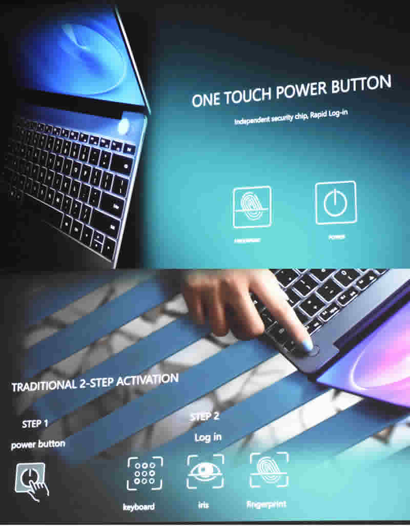 Huawei Matebook one touch