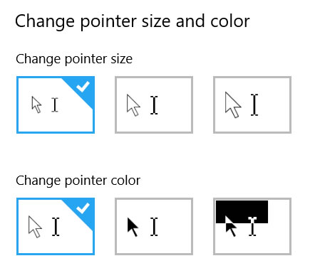 July 18 Screen Shot Cursor change examples