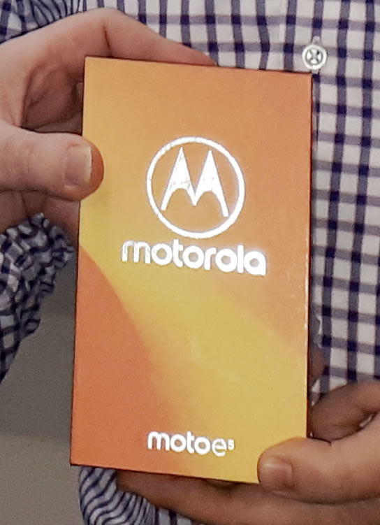 Moto E5 Raffle prize