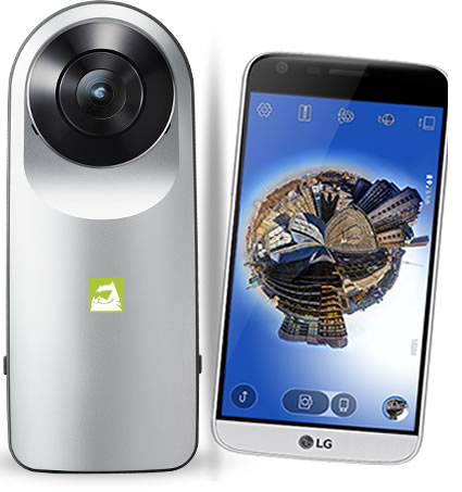 360 camera and phone