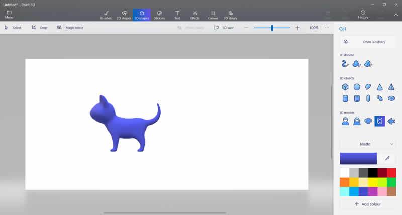 Paint 3D slide 1