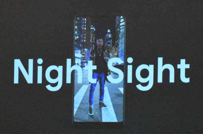 Google Slide 5 Night Sight