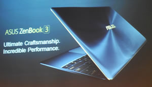 Oct 16 ASUS Zenbook 3