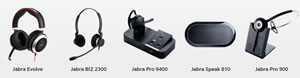 Jabra business headsets