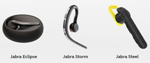 Jabra bluetooth headsets