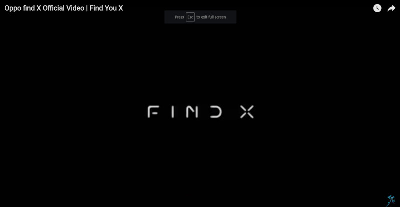 The Find X YouTube Video