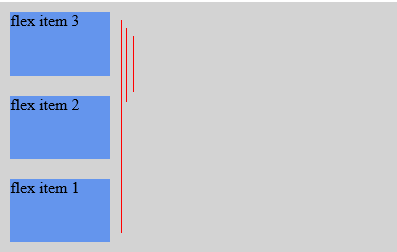 wc3 flex colunmn reverse sample