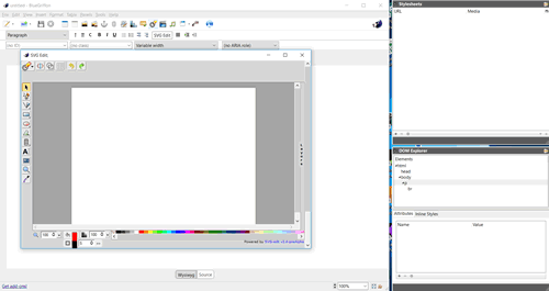 BlueGriffon SVG Editor